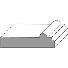 Woodgrain millwork wp 959h 7/16 in. Chair Rail Backer