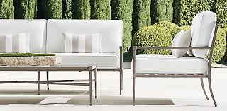We are a us company and utilize sunbrella fabrics exclusively for all of outdoor cushions. Furniture Collections Rh