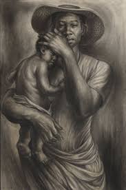 Black And White African American Art Charles White Ye Shall Inherit The Earth African American Artist African American Art Black Artwork