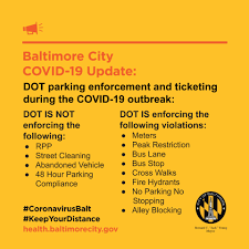 Phoenix established the resident permit parking program (rpp) in 1987, as a tool to address difficult neighborhood parking intrusion problems. Baltimore City Dot On Twitter We Have Modified Operations To Our Parking Enforcement In Response To Coronavirus Covid 19 Here You Can Find What Bcdot Is Enforcing And What We Are Not Enforcing