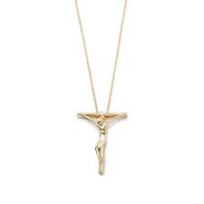 Check spelling or type a new query. Elsa Peretti Crucifix Pendant In 18k Gold 27 Mm Wide Tiffany Co