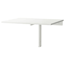 Great savings & free delivery / collection on many items. Norberg Wall Mounted Drop Leaf Table White 74x60 Cm Ikea