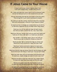 If Jesus Came To Your House Poem With Free Printable Watch Me Homeschool Jesus Christian Quotes Poems