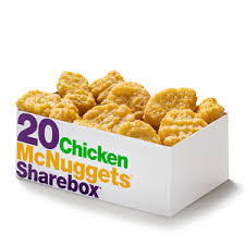 20 Piece Chicken Mcnuggets Mcdonalds Uk