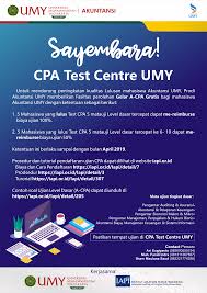 Maybe you would like to learn more about one of these? Akuntansi Umy Lulus Dapat Gelar A Cpa Prodi Akuntansi