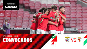Benfica Convocados Vilafranquense Jogo Sl Benfica
