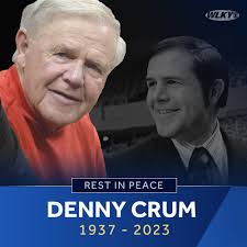 On this day last year, Louisville lost a legend. Rest in peace, Denny Crum.