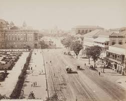 Rampart Row from Watson Hotel ...