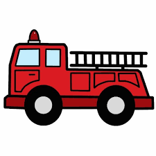 Black And White Fire Truck Cartoon Cartoon Clip Art Firetruck Emergency Vehicle Truck Statuette Cartoon Clip Art Fire Trucks Fire Truck Drawing