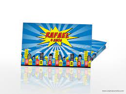 Super Herois Criativa Convites Design Gifts Loja Online Convite caixa fundo minions super heróis fazendo a nossa festa. super herois