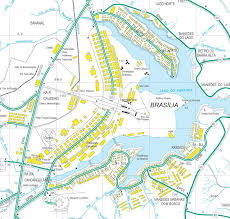 The images below show brasília seen from an altitude of 10 miles. English Brasilia