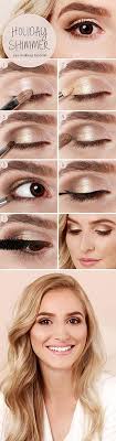 gold smokey eye makeup tutorials