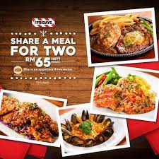 Are you searching for tgi fridays menu? Tgi Fridays Share A Meal For Two Promotion Loopme Malaysia