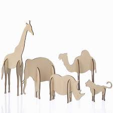 Plywood Animals Cardboard Animals Animal Cutouts Wooden Animals