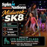 Midweek Sk8 | 7-9pm | $8 Entry