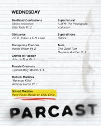 Maybe you would like to learn more about one of these? Parcast Home Facebook