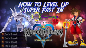 How To Level Up Super Fast In Kingdom Hearts Final Mix