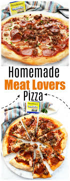 Tastes just like regular lasagna but much better with the meat combination. Homemade Meat Lovers Pizza Recipe Sizzling Eats