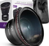 Altura Photo 58MM 0.43x HD Wide Angle Lens with Macro - Attaches to 58MM Filter Thread (Not Camera Body) - DSLR Accessories for Canon Rebel T7, T7i, ...