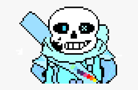 Undertale ink sans full fight (version 0.30). Ink Sans Pixel Art Hd Png Download Transparent Png Image Pngitem