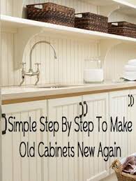 Step By Step Tutorial To Make Your Old Cabinets Look New Again Jpg 318 423 Pixels Old Cabinets Kitchen Redo Home Kitchens