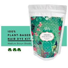 Known for their organic and safe ingredients, why would you not want to take advantage of these read on to learn about the 10 best vegetable based hair colorants on the market today. Sva Amara Plant Based Hair Dye Kit Medium Brown Shade 200g Watsons Singapore