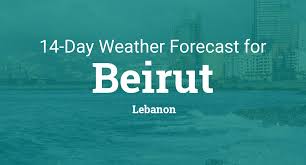 تطلب الجامعات اللبنانية من الطلبة الفلسطينيين دفع الرسوم ذاتها التي تطلبها من الطلبة اللبنانيين يجب على الطالب الراغب في الدراسة في لبنان معرفة تكاليف الحياة في لبنان وفي المنطقة التي سيقيم فيها وبالطبع تكاليف. Beirut Lebanon 14 Day Weather Forecast
