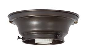 Get top quality outdoor lighting products from trusted brands like quoizel, sea gull lighting, hinkley and kichler. Historic Houseparts Inc Fixtures Only No Shades Solid Brass Flush Mount Collar Light Fixture 4 Fitter Antique Bronze