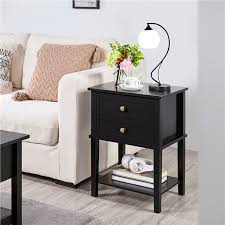 I wasn't in the market for a boot tray per say so i couldn't. Sofa Side Table Night Stand Industrial Small End Table Organizer A Bedroom Bedside Locker Table Cabinet Pollyhb 2 Tier Modern Nightstand With Drawer Ship From Us Living Room Coffee Table Armoires Dressers