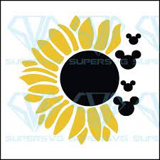 Download Sunflower Svg Mickey Mouse Svg Sunflower Image Cutting Image Cut File Mickey Mouse Cut File Disney Cut File Supersvg