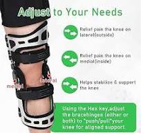 Orthomen OA Knee Brace, Osteo Assist Double Upright Unloader Knee Brace for  Men & Women Mild to Moderate Knee Osteoarthritis Medial & Lateral Support  ...
