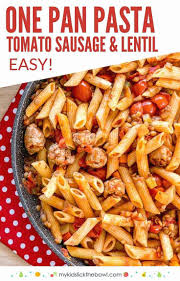 One Pan Pasta So Easy Literally Cook The Pasta In The Sauce Recipe Healthy Meals For Kids Recipes One Pan Pasta