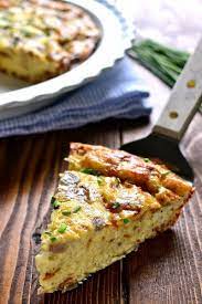 Crustless Quiche Lorraine Recipe Crustless Quiche Lorraine Crustless Quiche Quiche Recipes