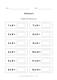 Pin On Multiplication Times Tables Practice For Grade 2 3 4 5 6