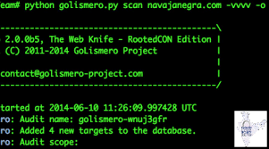 Golismero Is An Open Source Framework Used For Mapping Web Applications And Finding Vulnerabilities The Tool Is Des Web Application Vulnerability Application