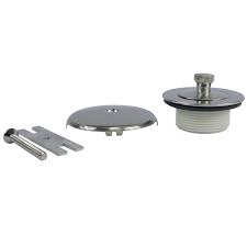 How to install or replace a bathtub drain and overflow assembly with images and step by step instructions. Universal Lift And Turn Tub Drain Trim Kit With Overflow In Brushed Nickel Plumbing Parts By Danco