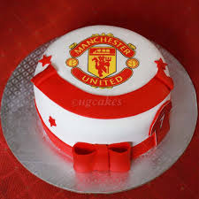 There's plenty of inspiration in our cakes board. Manchester United Club Logo Print Cake