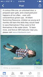 Isr Infant Swimming Resource Teaches Children From 6 Months To 6 Years Old How To Use Isr Self Re Baby Swimming Lessons Infant Swimming Resource Swim Lessons