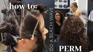 Beach wave perm is a way to perm your hair to make it look naturally wavy. How To Do A Beach Wave Perm Youtube