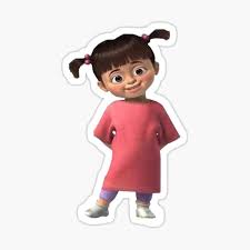 I had a lot of fun drawing boo, and i know you will too! Boo Monsters Inc Stickers Redbubble