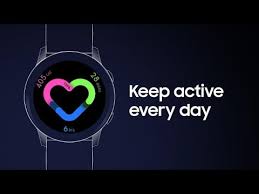 The motion sensor on samsung activity tracker checks various information, such as distance, burned calories and speed based on the steps you walk the easiest way to install the apk file you need, is to visit this page on your galaxy device. Galaxy Watch Active How To Set And Track Your Daily Activity Samsung Youtube