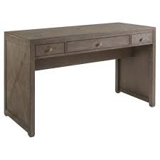 Artistica Ringo Modern Diamond Pattern Grey Wood Farmhouse Writing Desk Writing Desk Solid Wood Writing Desk Wood Writing Desk