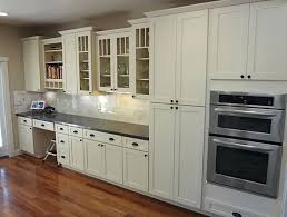 shaker kitchen cabinets white painted