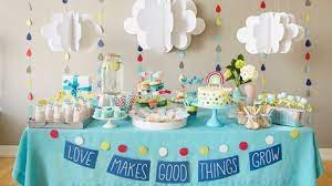 Love Makes Good Things Grow Baby Shower Theme Baby Shower Cakes Neutral Unique Baby Shower Decorations Baby Shower Decorations