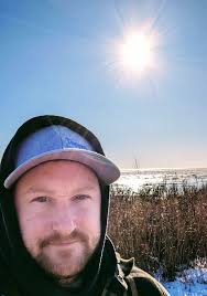 Enjoying winter in Cape Breton.