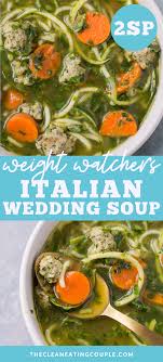 Healthy Italian Wedding Soup Recipe In 2020 Healthy Soup Recipes Turkey Meatballs Healthy Italian Wedding Soup