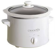 Crock pot settings symbols : Crock Pot Slow Cooker 220 240 Volts 2 4 Litre White Cp5025w