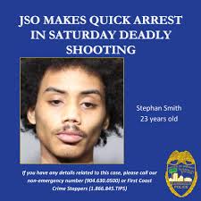 Commander Michael Paul described how officers apprehended an Armed Robbery  suspect this afternoon near Beach Boulevard and Anniston Road. Officers  arrested Jadarius Williams, 27, after a brief chase. During that chase,  officers