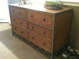 This Is What My Pier One Miranda Dresser Looks Like I M Going To Spray Paint The Wicker Part W Wicker Furniture Wicker Headboard Wicker Furniture Cushions