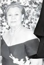 Enjoying her golden years